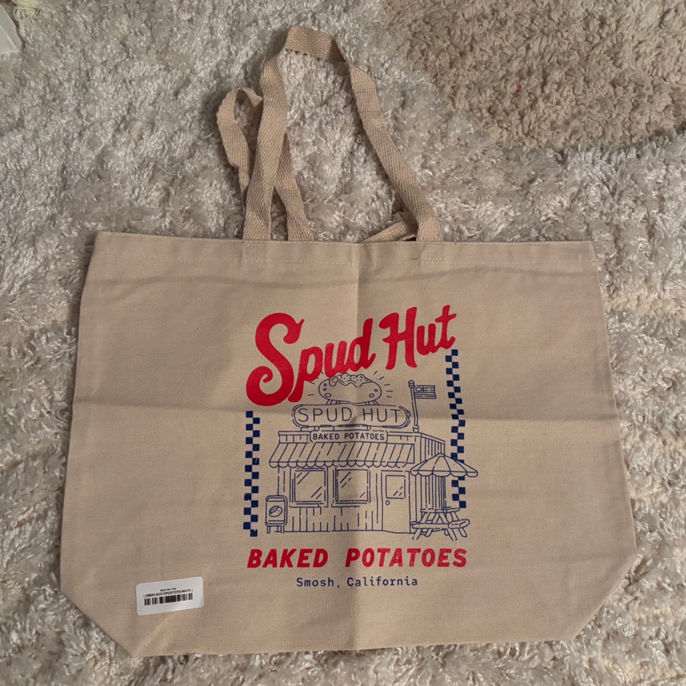 SMOSH Spud Hut Canvas Tote Bag